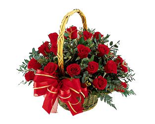 Корзина роз "Розалия" - купить с доставкой в по Ильино